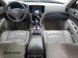 2010 Infiniti G37 x with VIN JN1CV6AR7AM252839, listed as a Copart auction lot 82555754 with 123,426 mi miles and Salvage Title. Bid and sale history available at DreamBid. Image 8.