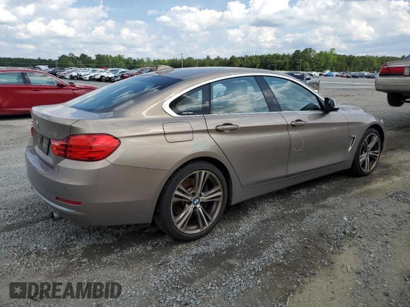 2017 BMW 4 Series 440i xDrive with VIN WBA4E5C52HG189371, listed as a Copart auction lot 56947674 with 101,331 mi miles and Salvage Title. Bid and sale history available at carsss.com. Image 3.