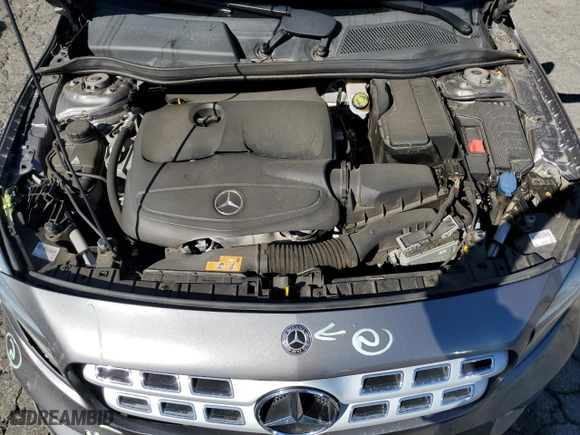 2018 Mercedes-Benz GLA with VIN WDCTG4EB9JJ414149, listed as a Copart auction lot 50542435 with 105,179 mi miles and Salvage Title. Bid and sale history available at carsss.com. Image 12.