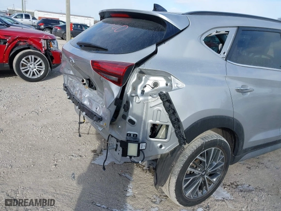 2021 Hyundai Tucson Sport with VIN KM8J3CAL1MU382233, listed as a IAAI auction lot 41378843 with 41,249 mi miles. Bid and sale history available at carsss.com. Image 18.