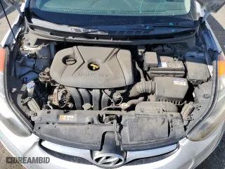 2013 Hyundai Elantra GLS PZEV with VIN KMHDH4AE9DU534796, listed as a Copart auction lot 52559425 with 156,676 mi miles and Salvage Title. Bid and sale history available at carsss.com. Image 11.