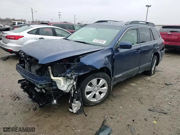2011 Subaru Outback 2.5i Prem AWP/Pwr Moon with VIN 4S4BRCGC4B3352124, listed as a Copart auction lot 47728745 with 173,876 mi miles and Salvage Title. Bid and sale history available at carsss.com. Image 12.