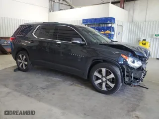 2018 Chevrolet Traverse LT Leather with VIN 1GNERHKW0JJ238056, listed as a Copart auction lot 82193744 with 145,639 mi miles and Salvage Title. Bid and sale history available at carsss.com. Image 4.