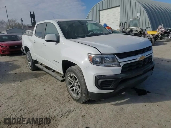 2021 Chevrolet Colorado 2WD Work Truck with VIN 1GCGSBEA2M1192933, listed as a Copart auction lot 83776604 with 67,846 mi miles and Salvage title. Bid and sale history available at DreamBid. Image 11.
