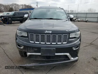 2015 Jeep Grand Cherokee Summit with VIN 1C4RJFJG2FC913658, listed as a Copart auction lot 52160035 with 138,008 mi miles and Salvage Title. Bid and sale history available at DreamBid. Image 5.