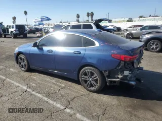 2022 BMW 2 Series 228i with VIN WBA53AK04N7L19686, listed as a Copart auction lot 73060704 with 21,303 mi miles and Salvage Title. Bid and sale history available at carsss.com. Image 2.