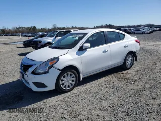 2016 Nissan Versa S Plus with VIN 3N1CN7AP7GL826248, listed as a Copart auction lot 48884715 with 95,156 mi miles and Salvage Title. Bid and sale history available at DreamBid. Image 1.
