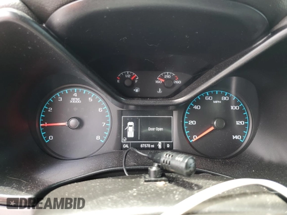 2016 Chevrolet Colorado 2WD WT with VIN 1GCGSBEA1G1325427, listed as a Copart auction lot 56229885 with 87,578 mi miles and Salvage title. Bid and sale history available at DreamBid. Image 9.