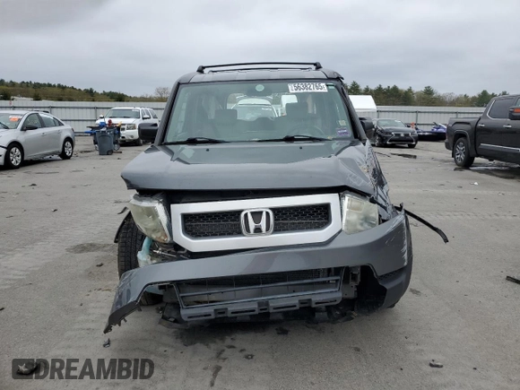 2011 Honda Element EX z VIN 5J6YH2H75BL002265, wystawiony jako Copart lot #56382765 z przebiegiem Nie podano mil oraz Szkoda całkowita • Salvage title. Historia ofert i sprzedaży dostępna na DreamBid. Obrazek 5.