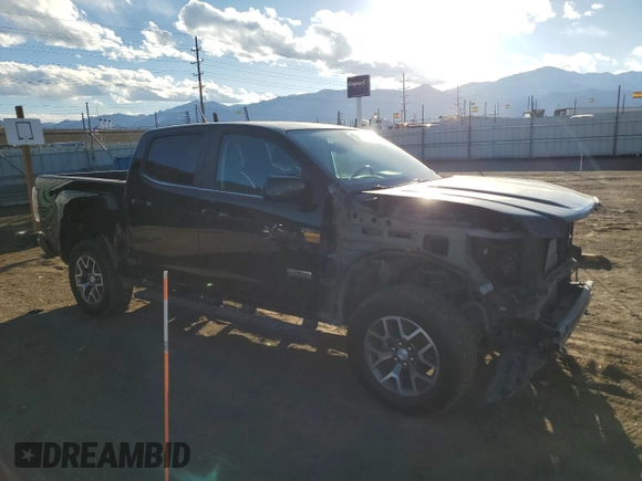 2017 GMC Canyon 4WD SLE with VIN 1GTG6CENXH1254503, listed as a Copart auction lot 46796135 with 80,458 mi miles and Salvage Title. Bid and sale history available at carsss.com. Image 4.
