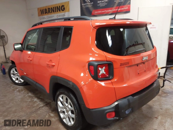2017 Jeep Renegade Altitude с VIN ZACCJABB7HPE63399, выставлен на аукционе IAAI как лот 41635030 с пробегом 90 184 миль миль и . История ставок и продаж доступна на DreamBid. Изображение 3.