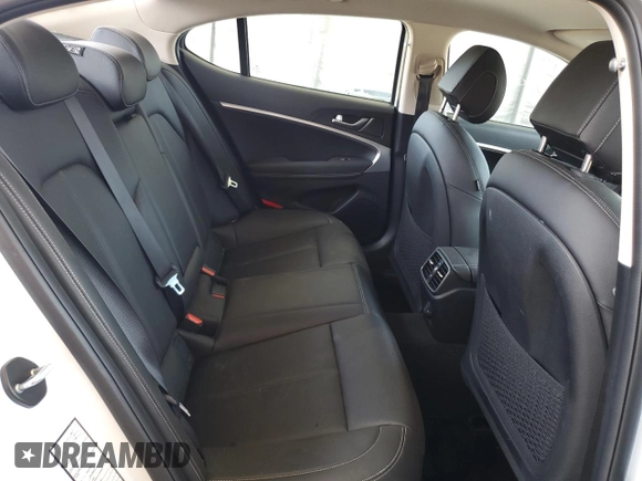 2023 Genesis G70 2.0T with VIN KMTG34TA0PU131807, listed as a Copart auction lot 66194774 with 12,185 mi miles and Salvage Title. Bid and sale history available at DreamBid. Image 10.