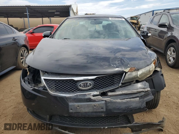 2010 Kia Forte EX with VIN KNAFU4A21A5244232, listed as a Copart auction lot 66602574 with 117,296 mi miles and Salvage Title. Bid and sale history available at carsss.com. Image 5.