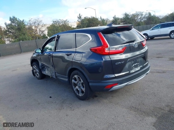 2018 Honda CR-V EX-L with VIN 2HKRW1H80JH512318, listed as a IAAI auction lot 41588393 with 66,593 mi miles. Bid and sale history available at carsss.com. Image 3.