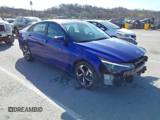 2023 Hyundai Elantra SEL with VIN KMHLS4AG8PU617185, listed as a IAAI auction lot 41843024 with 24,365 mi miles and . Bid and sale history available at DreamBid. Image 1.