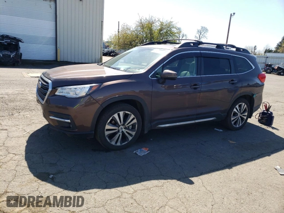 2019 Subaru Ascent Limited with VIN 4S4WMALD9K3452979, listed as a Copart auction lot 52957355 with 80,735 mi miles and Salvage title. Bid and sale history available at DreamBid. Image 1.