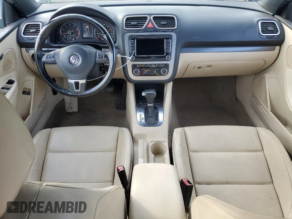 2011 Volkswagen Eos Komfort with VIN WVWBW7AH5BV002823, listed as a Copart auction lot 46122135 with 137,277 mi miles and Clean Title. Bid and sale history available at DreamBid. Image 8.