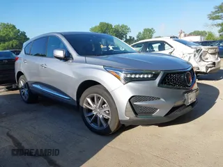 2020 Acura RDX Technology with VIN 5J8TC2H5XLL017439, listed as a IAAI auction lot 42243172 with 55,388 mi miles and . Bid and sale history available at DreamBid. Image 1.