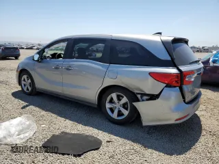 2019 Honda Odyssey EX with VIN 5FNRL6H59KB011858, listed as a Copart auction lot 60272445 with 54,708 mi miles and Salvage title. Bid and sale history available at DreamBid. Image 2.