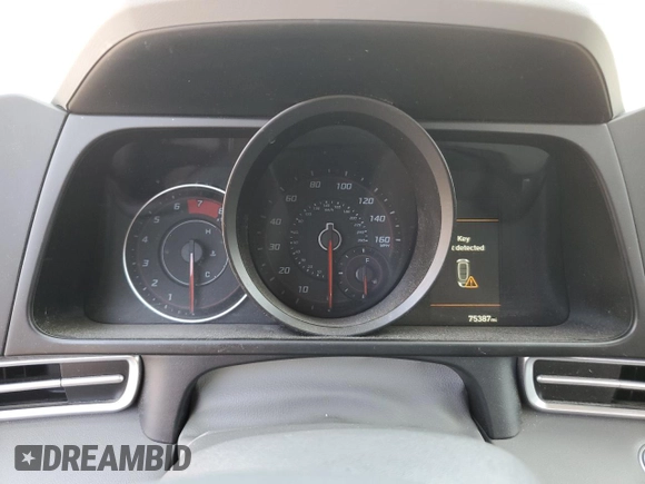 2023 Hyundai Elantra SEL with VIN KMHLM4AG7PU371997, listed as a Copart auction lot 49496675 with 75,387 mi miles and Salvage Title. Bid and sale history available at DreamBid. Image 9.