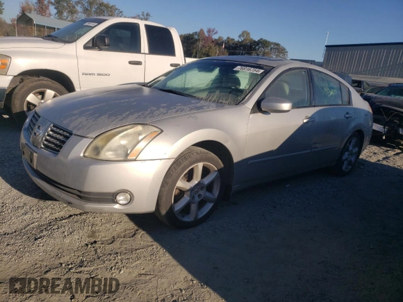 2004 Nissan Maxima SE with VIN 1N4BA41E24C931620, listed as a Copart auction lot 76916754 with 190,170 mi miles and Salvage Title. Bid and sale history available at carsss.com. Image 1.