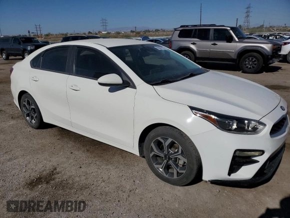 2019 Kia Forte LXS with VIN 3KPF24AD0KE126401, listed as a Copart auction lot 62087885 with 110,804 mi miles and Salvage title. Bid and sale history available at DreamBid. Image 4.