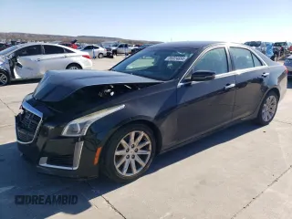 2014 Cadillac CTS Sedan RWD with VIN 1G6AP5SX3E0165946, listed as a Copart auction lot 86024654 with 204,241 mi miles and Salvage Title. Bid and sale history available at carsss.com. Image 1.