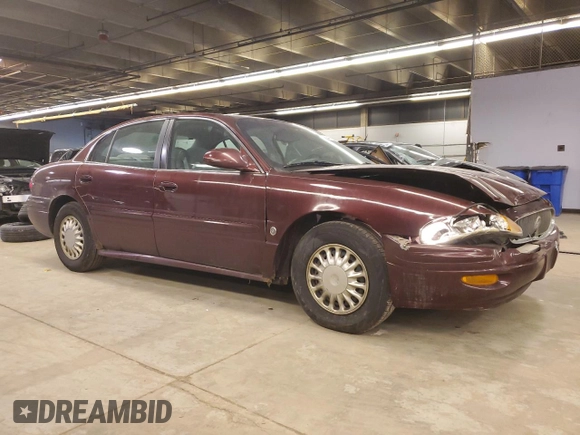 2005 Buick LeSabre Custom with VIN 1G4HP52K35U249947, listed as a Copart auction lot 44951085 with 81,381 mi miles and Salvage Title. Bid and sale history available at carsss.com. Image 4.