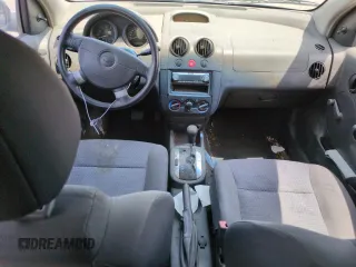 2006 Chevrolet Aveo LS with VIN KL1TD56666B540466, listed as a Copart auction lot 60418355 with 252,838 mi miles and Salvage title. Bid and sale history available at DreamBid. Image 8.