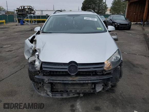 2012 Volkswagen Jetta TDI w/Sunroof & Nav with VIN 3VWPL7AJ0CM688540, listed as a Copart auction lot 54527095 with 123,072 mi miles and Salvage title. Bid and sale history available at DreamBid. Image 5.