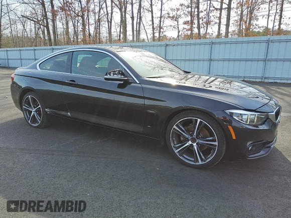 2020 BMW 4 Series 430i xDrive with VIN WBA4W5C03LFH32231, listed as a Copart auction lot 44571745 with 78,976 mi miles and Clean title. Bid and sale history available at DreamBid. Image 4.