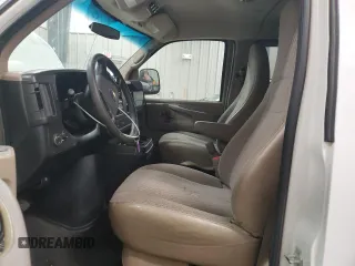 2013 Chevrolet Express Passenger LT with VIN 1GAZG1FG5D1118406, listed as a Copart auction lot 81705434 with 87,326 mi miles and Salvage title. Bid and sale history available at DreamBid. Image 7.