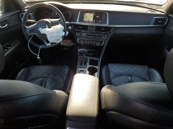 2018 Kia Optima SX with VIN 5XXGV4L24JG199414, listed as a Copart auction lot 42294745 with 65,698 mi miles and Salvage title. Bid and sale history available at DreamBid. Image 8.