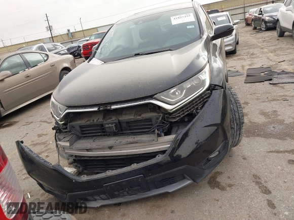 2019 Honda CR-V EX with VIN 5J6RW1H54KA039693, listed as a IAAI auction lot 41827425 with 100,371 mi miles. Bid and sale history available at carsss.com. Image 12.