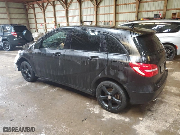 2014 Mercedes-Benz B-Class B 250 Sports Tourer with VIN WDDMH4EB2EJ248589, listed as a Copart auction lot 43071585 with 146,652 mi miles and Salvage Title. Bid and sale history available at carsss.com. Image 2.