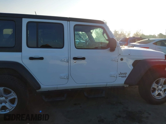 2021 Jeep Wrangler Unlimited Sport S с VIN 1C4HJXDN2MW511629, выставлен на аукционе IAAI как лот 41349997 с пробегом 72 267 миль миль и . История ставок и продаж доступна на DreamBid. Изображение 14.