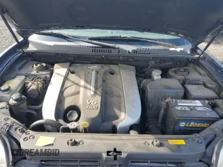 2005 Hyundai Santa Fe GLS with VIN KM8SC73E95U936274, listed as a Copart auction lot 76955984 with 166,437 mi miles and Salvage Title. Bid and sale history available at carsss.com. Image 11.