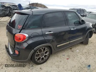 2014 FIAT 500L Trekking with VIN ZFBCFADH1EZ019373, listed as a Copart auction lot 87916725 with 75,862 mi miles and Salvage Title. Bid and sale history available at DreamBid. Image 3.