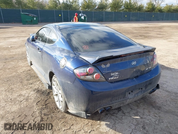 2008 Hyundai Tiburon GT z VIN KMHHN66F88U278938, wystawiony jako IAAI lot #41490527 z przebiegiem 200 669 mil mil oraz . Historia ofert i sprzedaży dostępna na DreamBid. Obrazek 3.