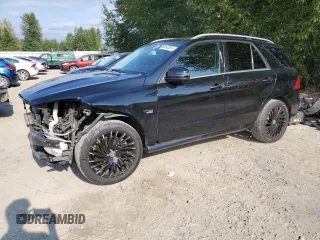2016 Mercedes-Benz GLE 550e with VIN 4JGDA6DB1GA743523, listed as a Copart auction lot 66542924 with 118,717 mi miles and Salvage title. Bid and sale history available at DreamBid. Image 1.