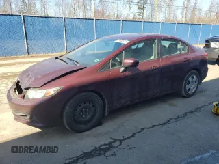 2014 Honda Civic z VIN 2HGFB2F47EH032040, wystawiony jako Copart lot #52490535 z przebiegiem 155 743 mil mil oraz Szkoda całkowita • Salvage title. Historia ofert i sprzedaży dostępna na DreamBid. Obrazek 1.