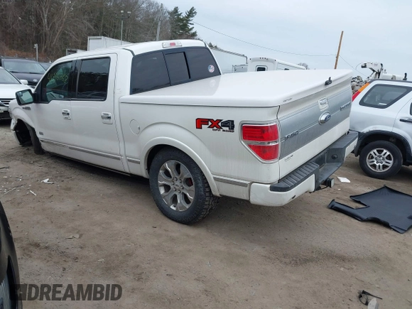 2014 Ford F-150 XL with VIN 1FTFW1ET0EFB74818, listed as a IAAI auction lot 41716068 with 120,436 mi miles. Bid and sale history available at carsss.com. Image 3.