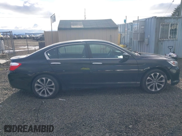 2014 Honda Accord Sedan Sport with VIN 1HGCR2F50EA176972, listed as a IAAI auction lot 41708707 with 124,310 mi miles. Bid and sale history available at carsss.com. Image 13.