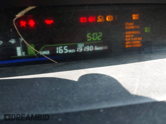 2014 Toyota Prius Two with VIN JTDZN3EU5EJ003371, listed as a IAAI auction lot 42384861 with 191,901 mi miles and . Bid and sale history available at DreamBid. Image 7.