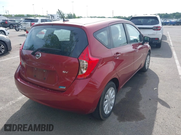 2016 Nissan Note S with VIN 3N1CE2CP9GL400111, listed as a IAAI auction lot 42348996 with 291,160 mi miles and . Bid and sale history available at DreamBid. Image 4.