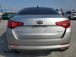 2013 Kia Optima EX with VIN 5XXGN4A78DG181677, listed as a Copart auction lot 61037675 with 125,600 mi miles and Salvage title. Bid and sale history available at DreamBid. Image 6.