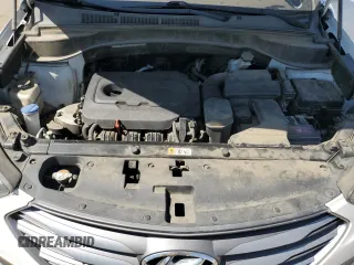 2018 Hyundai Santa Fe 2.4L with VIN 5XYZT3LB3JG511890, listed as a Copart auction lot 65801515 with 127,484 mi miles and Clean title. Bid and sale history available at DreamBid. Image 12.