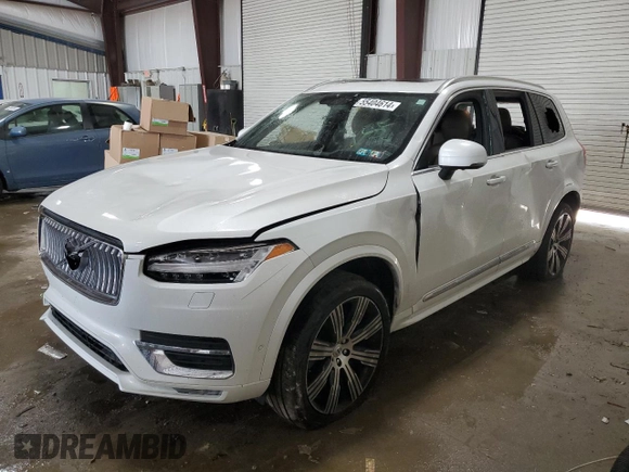 2020 Volvo XC90 Inscription with VIN YV4A22PL0L1614195, listed as a Copart auction lot 55404614 with 72,980 mi miles and Salvage Title. Bid and sale history available at carsss.com. Image 1.