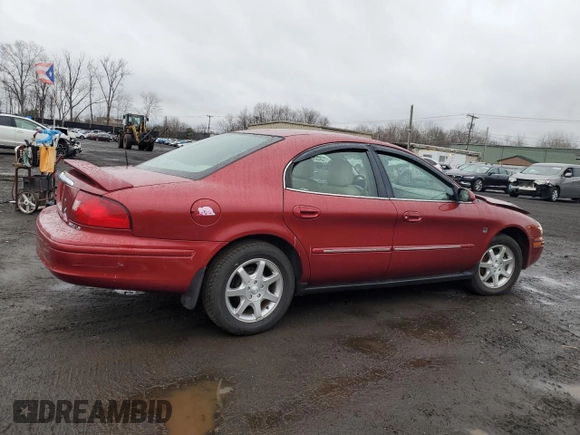 2000 Mercury Sable LS Premium with VIN 1MEFM55S7YA617342, listed as a Copart auction lot 85764394 with 71,628 mi miles and Salvage Title. Bid and sale history available at carsss.com. Image 3.