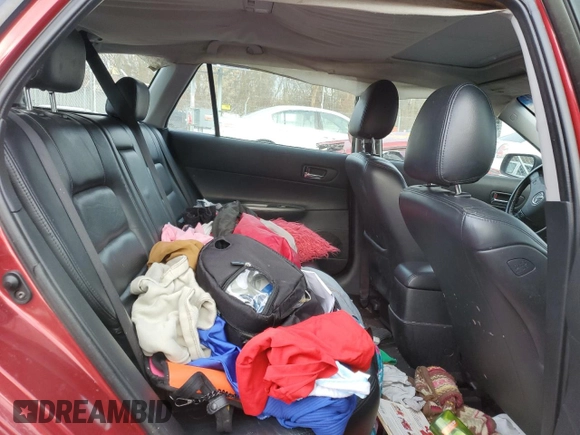 2005 Mazda 6 Sport S with VIN 1YVHP82D455M12407, listed as a Copart auction lot 86818114 with Not Provided miles and Salvage Title. Bid and sale history available at DreamBid. Image 10.
